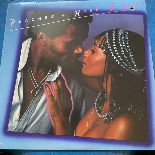 Peaches & Herb: 2 Hot! (Vinyl, VG+)