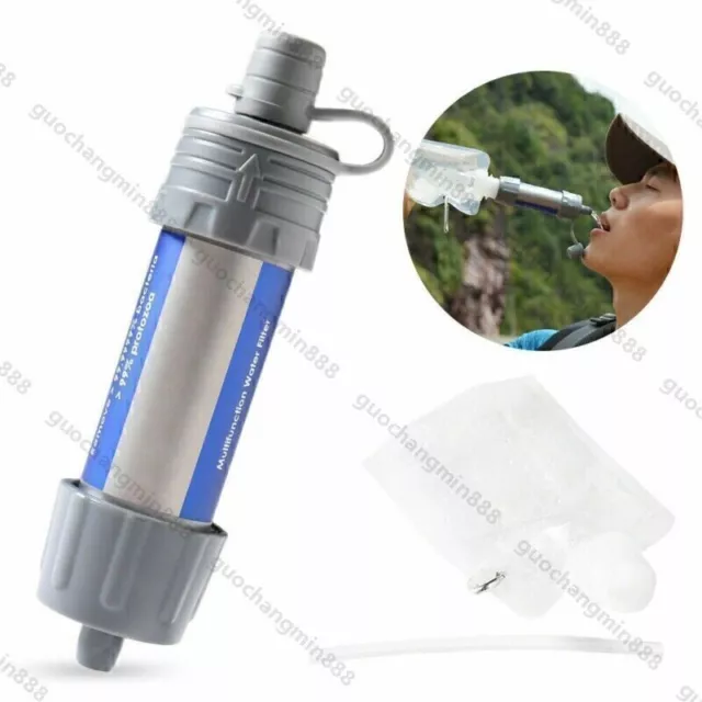 Outdoor Mini Water Filter Water Treatment Drinking Water Water Filter Cleaner ~