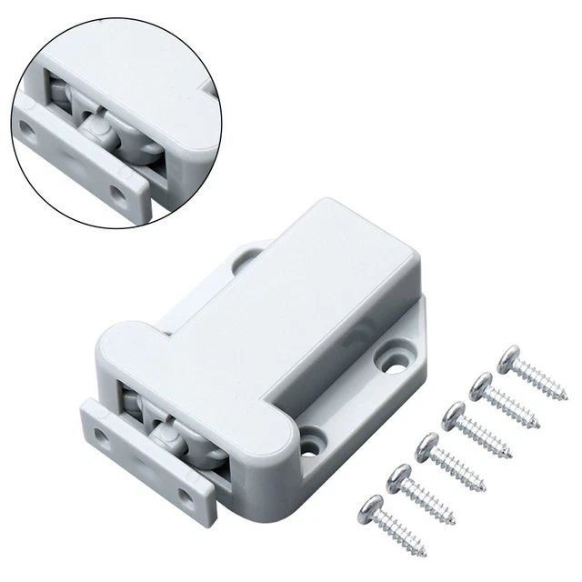 1 Serratura Per Armadio, Serratura Da Avvitare, Metallo Nichelato, 25 Mm Con Chiave - Foto 13