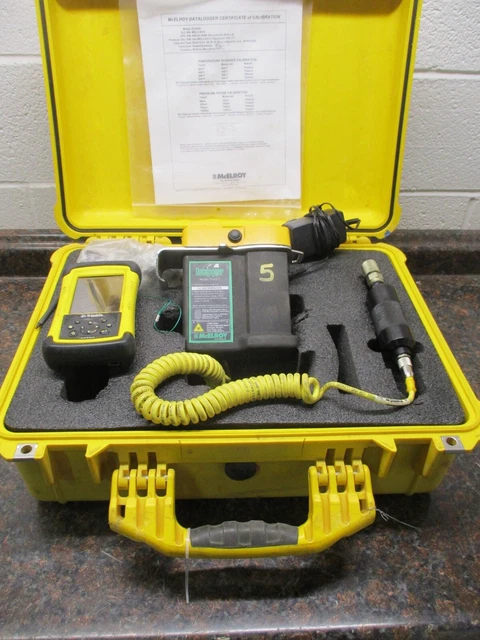 McELROY DataLogger Model DL4501 Kit For Fusion Machine USED FREE SHIPPING McELROY DataLogger Model DL4501 Kit For Fusion Machine USED FREE SHIPPING