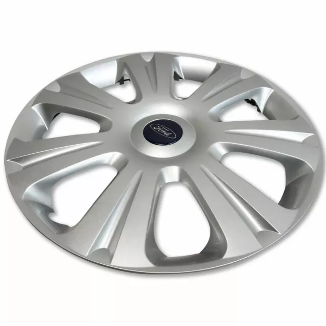 Genuine Ford C-Max Focus Mondeo Kuga 16" Steel Wheel Trims 7x2 Spoke x4 1704581 3