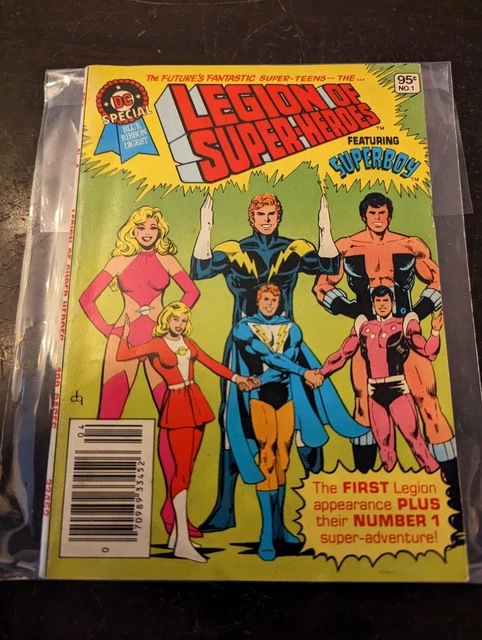 DC Blue Ribbon Digests #1! Legion of Super-Heros Featuring Superboy. First Issue