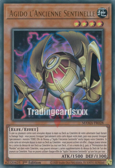YU-GI-OH! AGIDO L'ANCIENNE Sentinelle : UR MAMA-FR028 EUR 2,50 ...