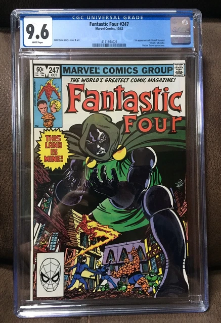 Fantastic Four #247 CGC 9.6 WHITE pages 1st Kristoff Vernard Doctor Doom