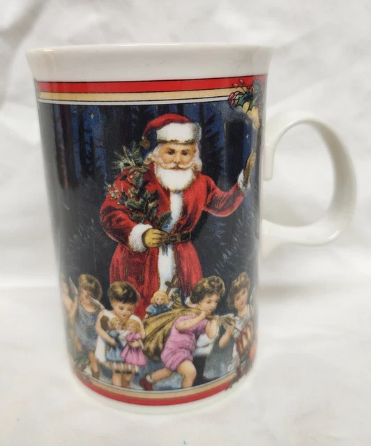 Dunoon Stoneware Glad Tidings Adapted from Victorian Prints Scotland