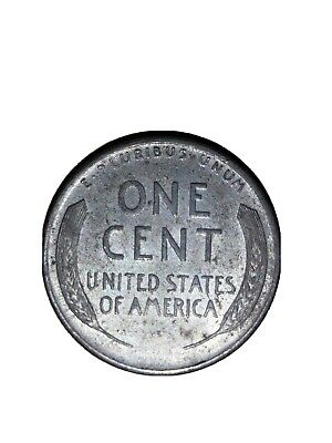 1943 steel wheat penny no mint mark