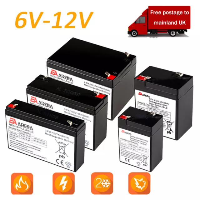 6v 12v Battery For Ride On Car Electric Scooter Different Models And Sizes