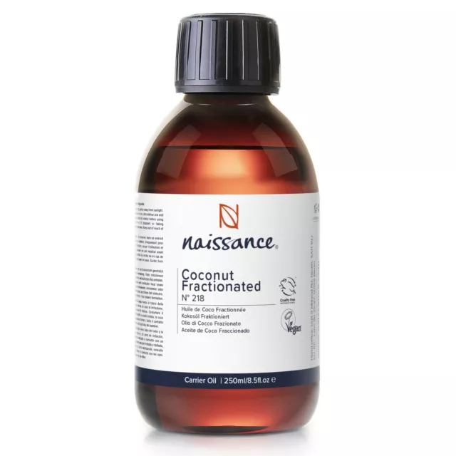 Naissance Coconut Fractionated Oil (No. 218) - 250ml-5L - Massage, Beauty, Hair