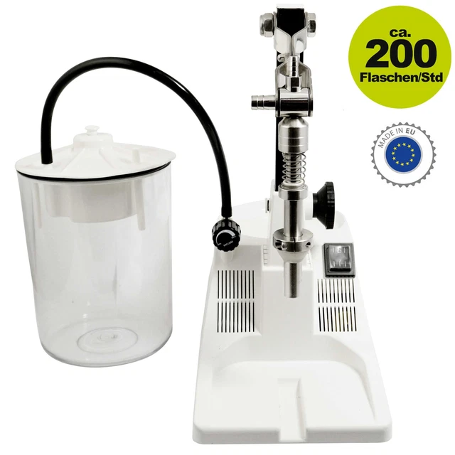 Enolmatic Abfüller mit Edelstahlfüllventil
