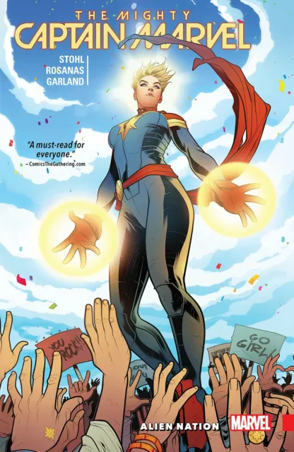 The Mighty Captian Marvel Vol 1 Alien Nation Softcover TPB Graphic Novel