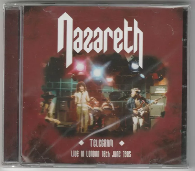 nazareth - cd - telegarm live in london 18 th june 1985 ( neuf scellé , mint )