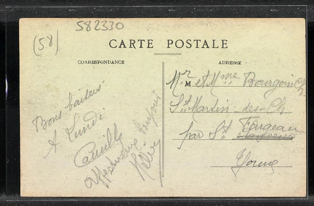 CPA Cosne-sur-Loire, Boulevard de la République 1917 2