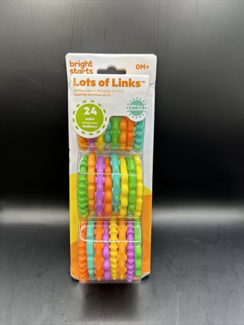 Bright Starts - Lots of Links - 24 count - NEW/BNIP