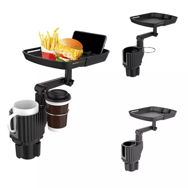 MULTIFUNCTIONAL CAR CUP Holder Tray Expandable Food Phone SALE