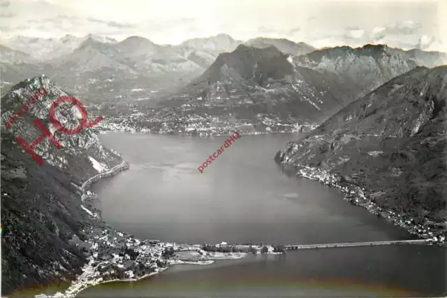 Picture Postcard_ Lugano, Monte Di Melide, San Salvatore E Monte Bre