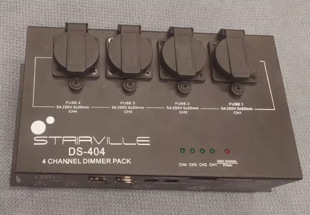 Stairville DS-404 Dimmerpack DMX 4-Kanal 4x5A
