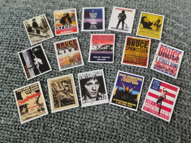 Bruce Springsteen Concert Posters Trading Card Set