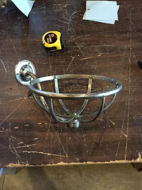 B 3 S Sternau Sponge Holder Nickel Over Brass Sponge Holder