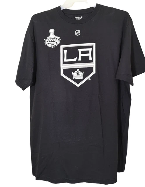 Reebok LA King's  Stanley Cup Final 2012  Men's T-Shirt  #10  Richards  Size XL
