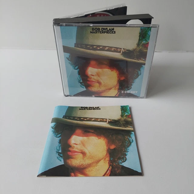 COMPACT DISC CD Bob Dylan Masterpieces Rare Australian 3 x CD Set Fat ...