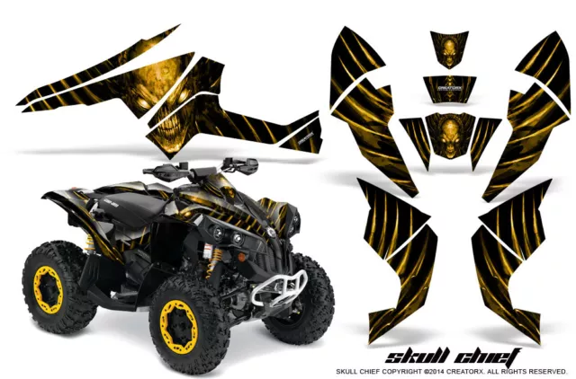 Can-Am Renegade Graphics Kit by CreatorX Decals Stickers SCYB