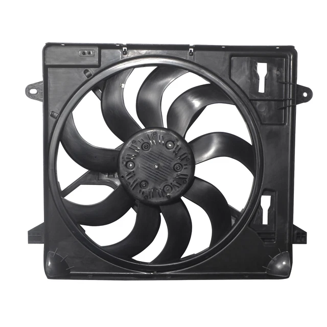 DUAL RADIATOR & Condenser Cooling Fan Assembly for 3.6L 20122018 Jeep