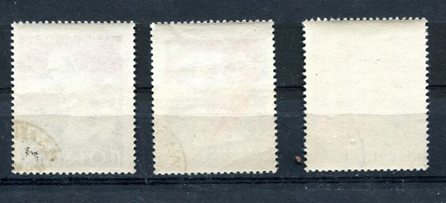 Briefmarken, Polen, Polska, Kpl Satz, Feuerwehr, Fi 881-83, 1957, gest 2