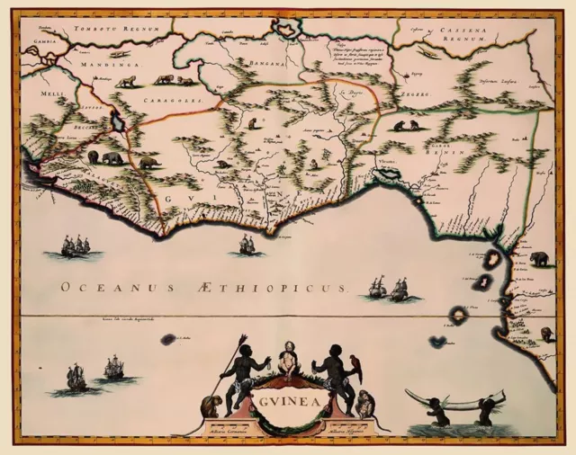 Guinea Africa - Blaeu 1635 > Blaeu