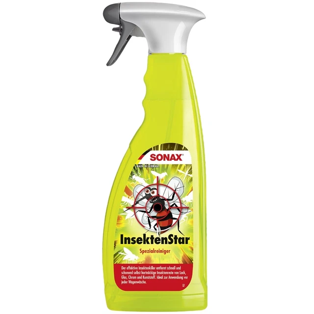 Détachant pour Insectes Sonax Insektenstar Nettoyant Spécial Dissolvant 750 ML