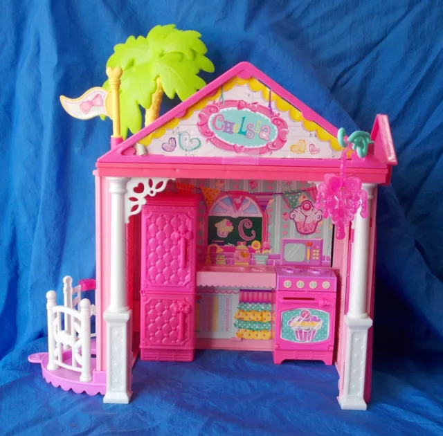 Barbie Chelsea Club House Playset Doll House w/ Working Elevator Mattel 2013