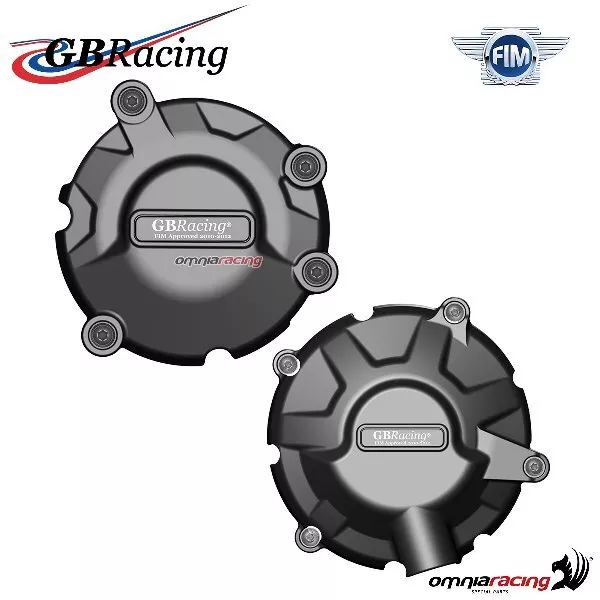 Set completo protezione carter motore GBRacing per Mv Agusta F3 675 2012-2018