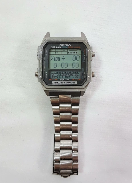 MONTRE POUR HOMME Seiko D409 5030 rare en acier inoxydable