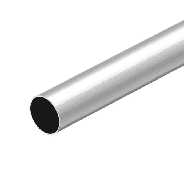 6063 Aluminum Round Tube 300mm Length 16mm OD 15mm Inner Dia Seamless Tubing