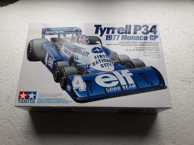 Tamiya 1/20 Tyrrell P34 1977 GP de Monaco - 20053
