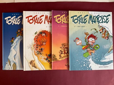 ABOLIN TOTALE MAÎTRISE TOMES 1 À 4 EO VENTS D’OUEST COMME NEUF 