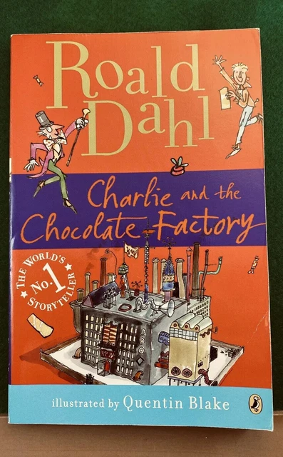 CHARLIE AND THE Chocolate Factory by Roald Dahl Children’s Paperback ...