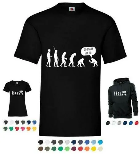 Evolution Al Contrario Uh T-Shirt / Pullover / Felpa con Cappuccio