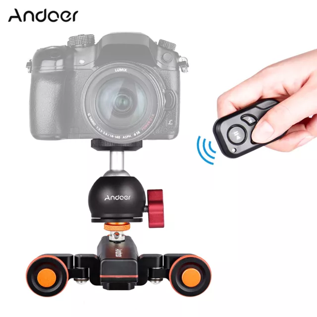Andoer L4 PRO  Motorized  Video Dolly for Canon  So ny W4Y2