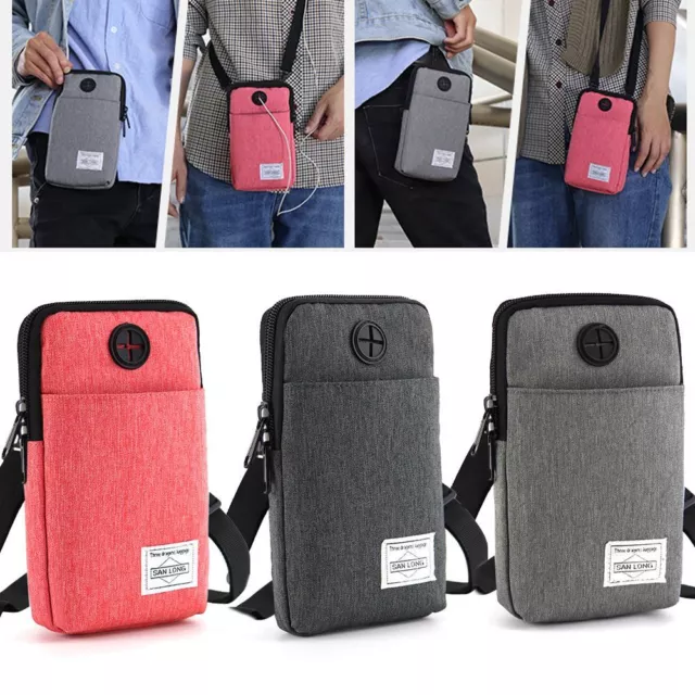 Cards Storage Running Large Capacity Handbag Sports Shoulder Bag Messenger Bag