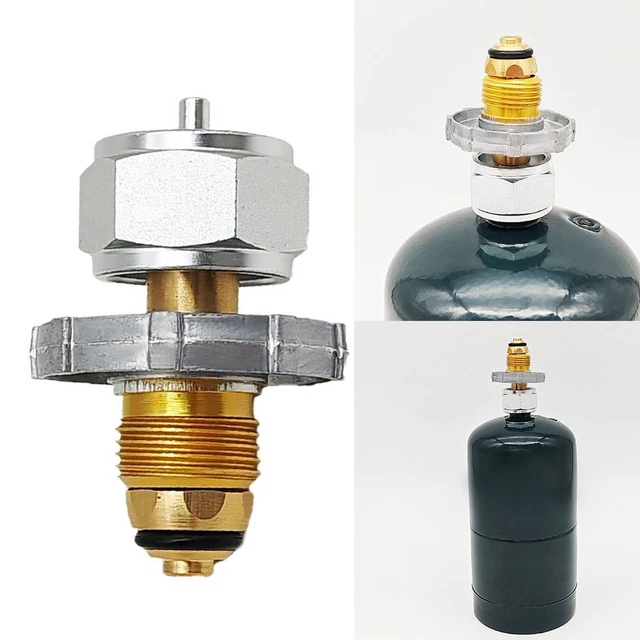 Adaptateur De Recharge Pour Bouteille De Propane 1 Lb - Connexion 1/4 NPT, Pour Barbecues Et Appareils à Gaz