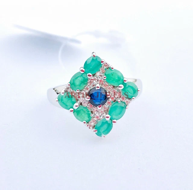 Anello Royal Blu Zaffiro - G&D Gioielli - Astrologo Argenterie Roma - Foto 5