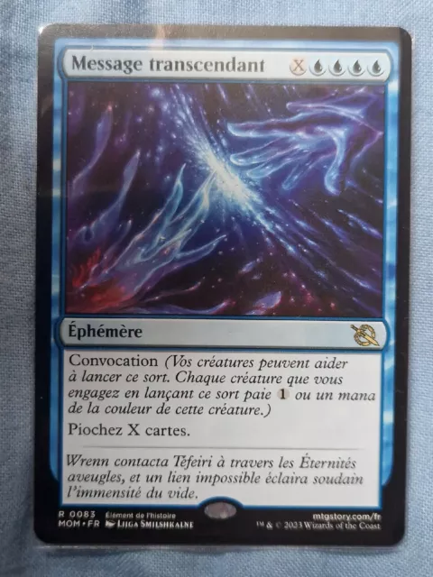 Mtg Message transcendant/Transcendant message Invasion des Machines MOM VF/FR