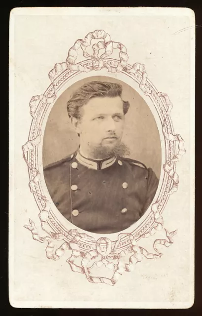 CDV - Württemberg Soldat - Tuttlingen 1870er