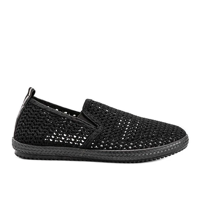 Calado ZAPATILLAS MALLORY NEGRAS con calado negro EUR 28,05 - PicClick FR