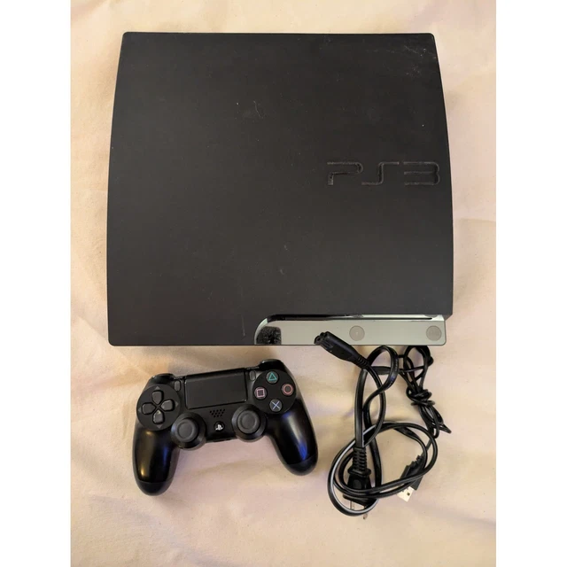 CONSOLE SONY PLAYSTATION 3 Slim 320 GO + Accessoires + 10 Jeux EUR 79,99 - FR