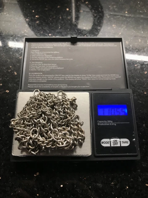 500g on sale silver chain