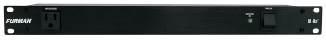 Furman M-8X2 15A 9 Outlet Rack Mount AC Power Conditioner for DJ Pro Audio