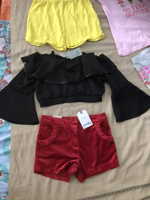 GIRLS SPRING SUMMER CLOTHES BUNDLE AGE 5 YEARS FROM ZARA, RIVER ISLAND, NEXT etc 3