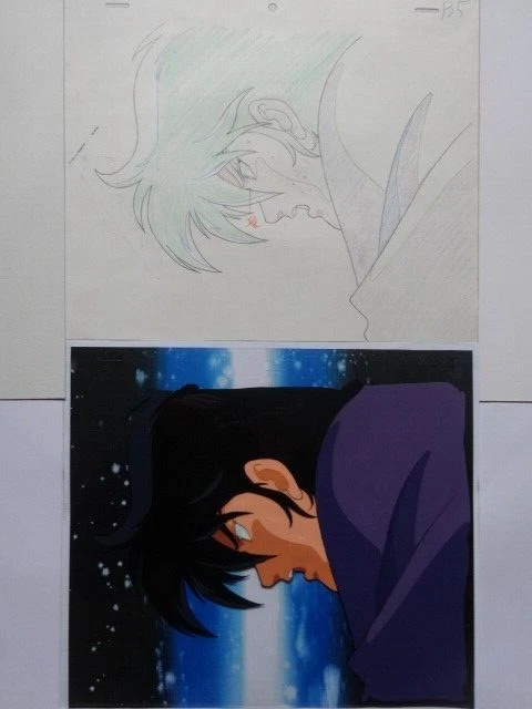 SAMURAI TROOPER ANIME Cel I Cinque Samurai Tavola Originale Troopers ...