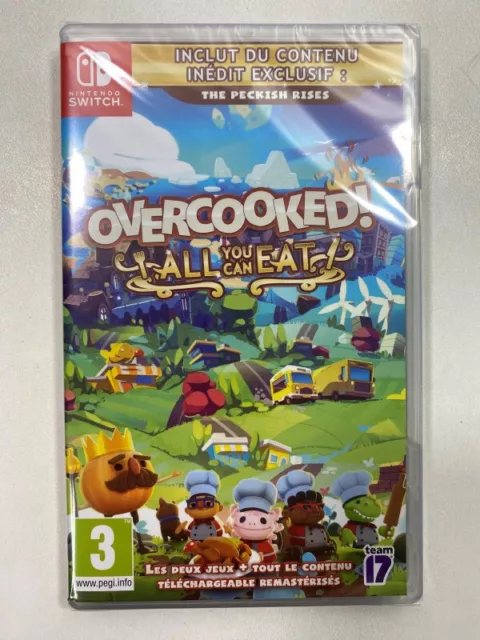 Overcooked! All You Can Eat Switch Fr New (En/Fr/Es/De/It)